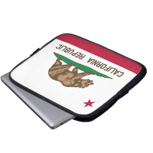 California Flag Laptop Sleeve