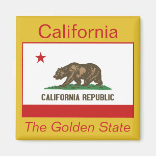 California Flag Magnet