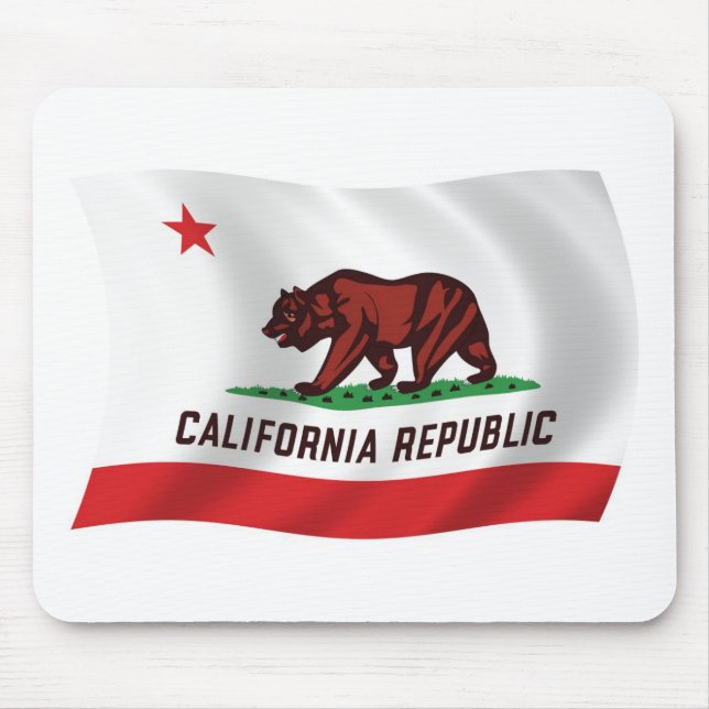 California Flag Mousepad (Front)