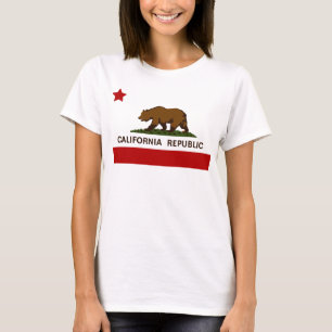 California Flag  Patriotic T-Shirt