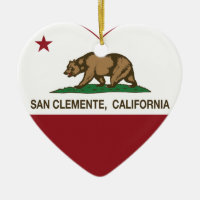 california flag san clemente heart