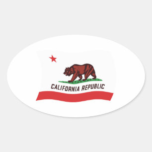 California Flag Sticker