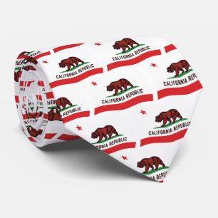 California Flag Tie