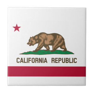 California Flag Tile
