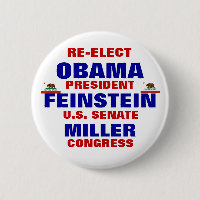 California for Obama Feinstein Miller