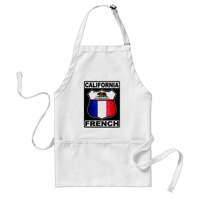 California French American Standard Apron (Front)