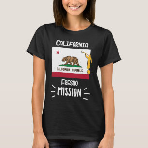 California Fresno Mormon LDS Mission Missionary T-Shirt