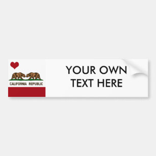 CALIFORNIA GAY MARRIAGE FLAG SQUARE -.png Bumper Sticker