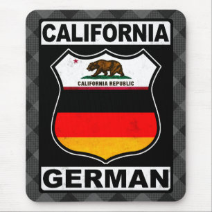 California German American Mousemat