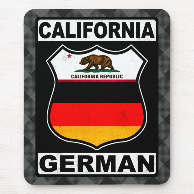 California German American Mousemat (Front)