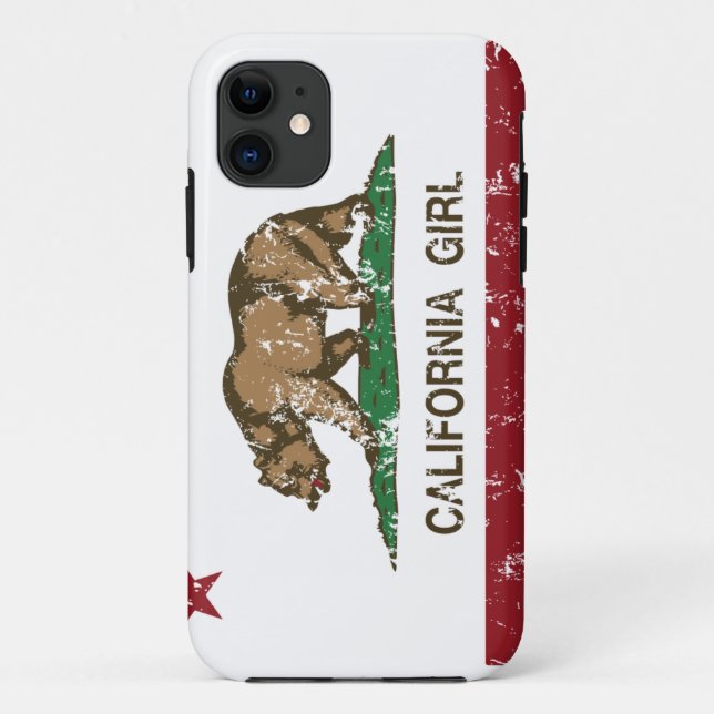 California Girl Case-Mate iPhone Case (Back)