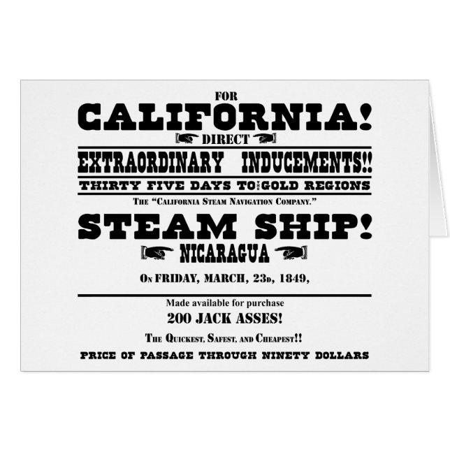 California Gold Rush (Front Horizontal)