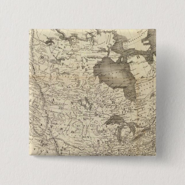 California Gold Rush 15 Cm Square Badge (Front)
