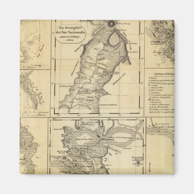 California Gold Rush Magnet (Front)