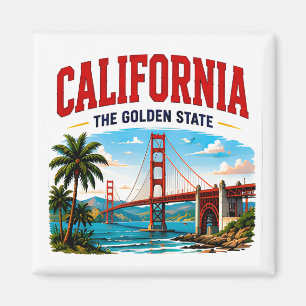California Golden Coast Adventure Magnet