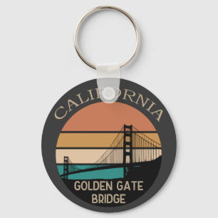 California Golden Gate Bridge Key Ring