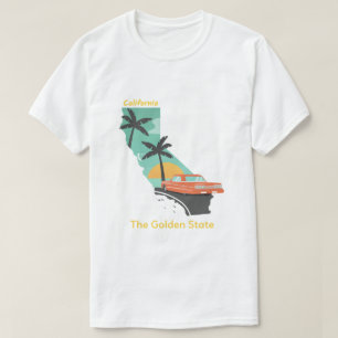 California Golden State Drive T-Shirt
