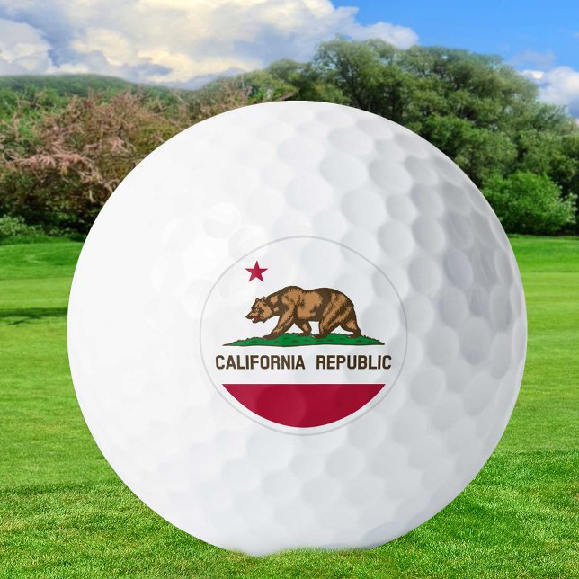 California Golf Balls, state Flag / Patriots Golf Balls (Creator Uploaded)