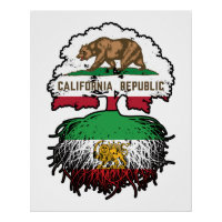 California Grown Iranian Roots Lion and Sun