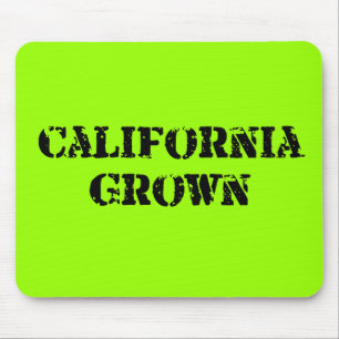 California Grown Mouse Pad