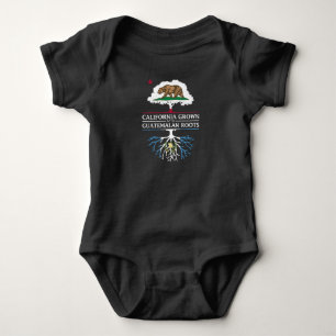 California Grown with Guatemalan Roots Baby Bodysuit
