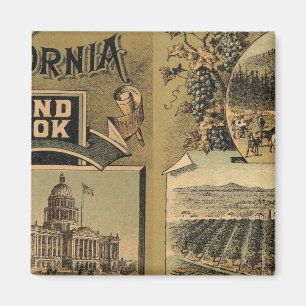 California hand book magnet