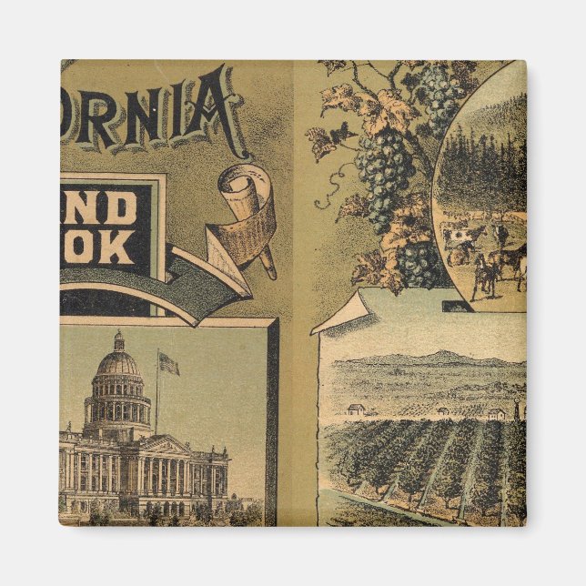 California hand book magnet (Front)
