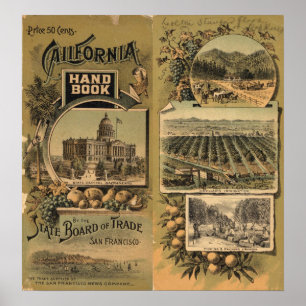 California hand book poster