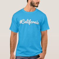 California Hashtag USA State West Coast Style