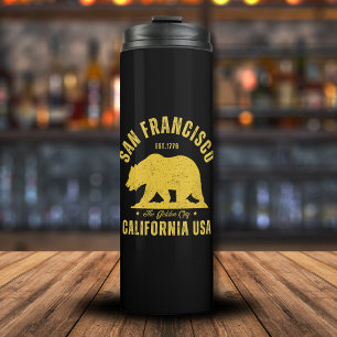 California Heritage Bear – San Francisco Thermal Tumbler