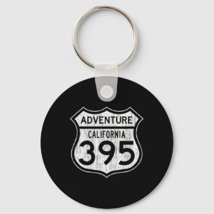 California Highway &#; 5 - Hiking Fishing Climbing Key Ring