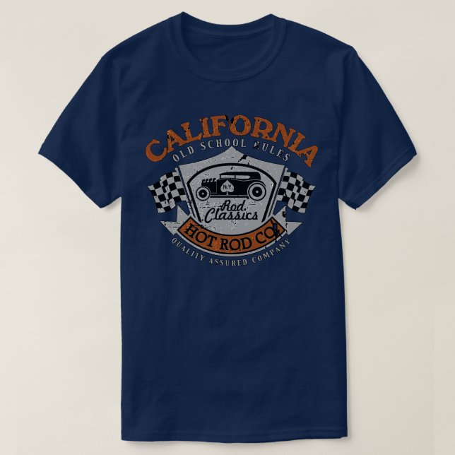 California Hot Rod Classic T-Shirt (Design Front)