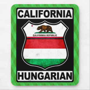 California Hungarian American Mousemat