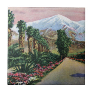 California in Midwinter Ceramic Tile