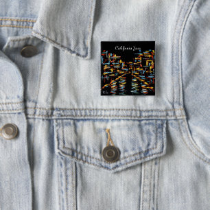 California Jazz Art Button
