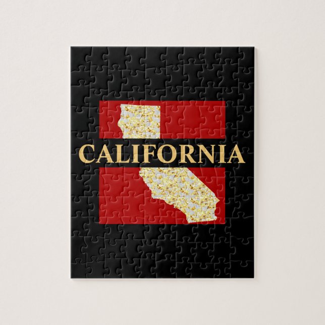 CALIFORNIA JIGSAW PUZZLE (Vertical)