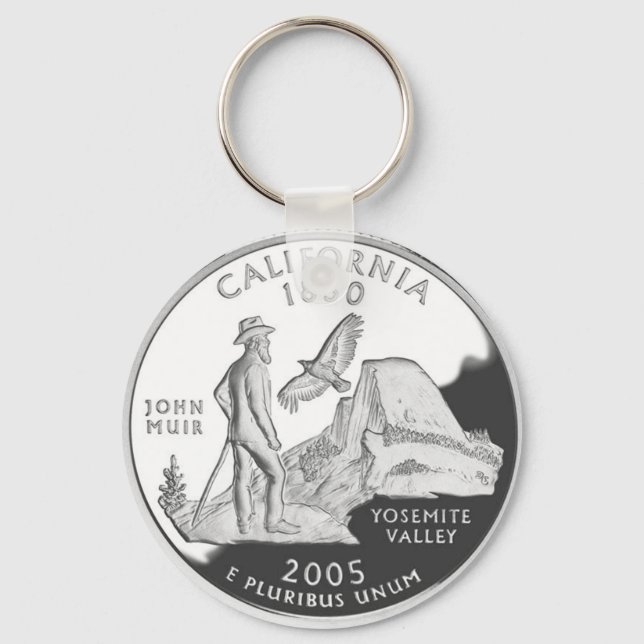 California Key Ring (Front)