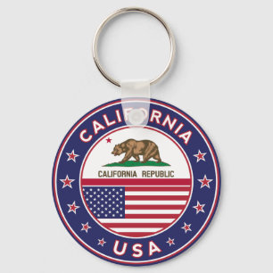 California Key Ring