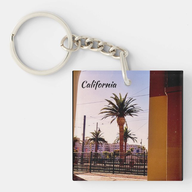 California Key Ring (Front)