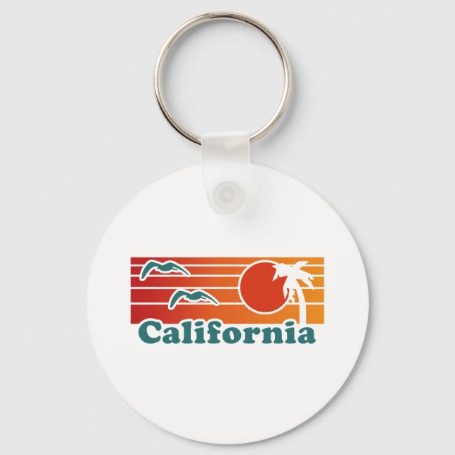 California Key Ring (Front)