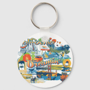 California Key Ring