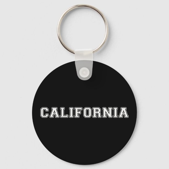 California Key Ring (Front)