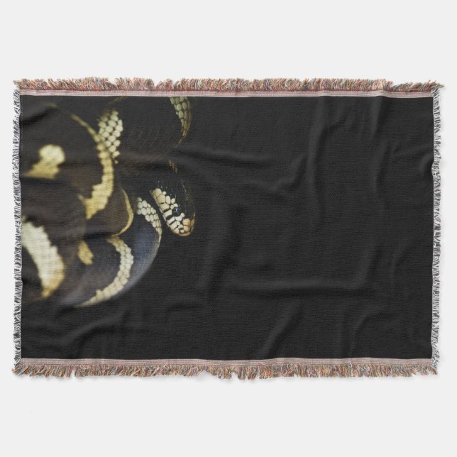 California King Snake Throw Blanket (Front)