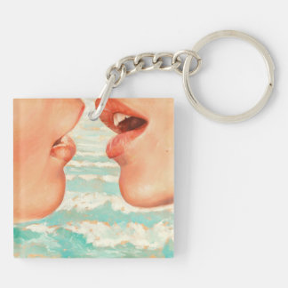 California Kiss Key Ring