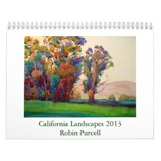 California Landscapes 2013 by Robin Purcell Calendar