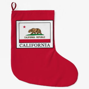 California Large Christmas Stocking