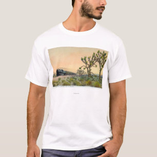California Limited Train Travelling Through T-Shirt