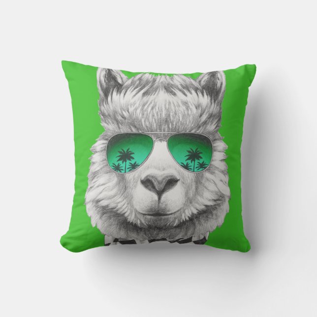 California llama cushion (Front)