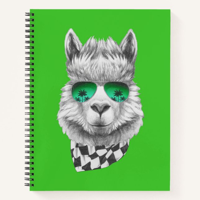 California llama notebook (Front)