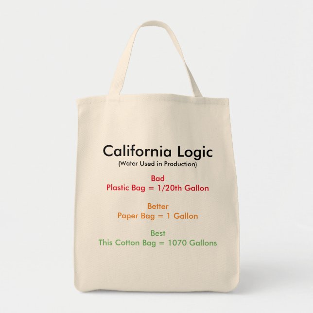California Logic Tote Bag (Front)